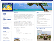 Tablet Screenshot of bonairealestate.com